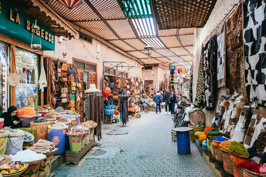 Marrakech: Colorful Medina Souks Guided Walking Tour - Key points at a glance