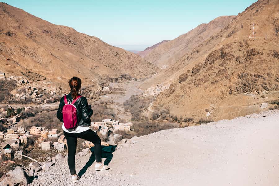 Marrakech Day trip Atlas Mountains & Agafay Desert - Meeting a local guide in Imlil