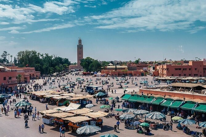 Marrakech Day Trip with Camel Ride from Casablanca - Bab Agnaou and the Mellah show another side of old Marrakech