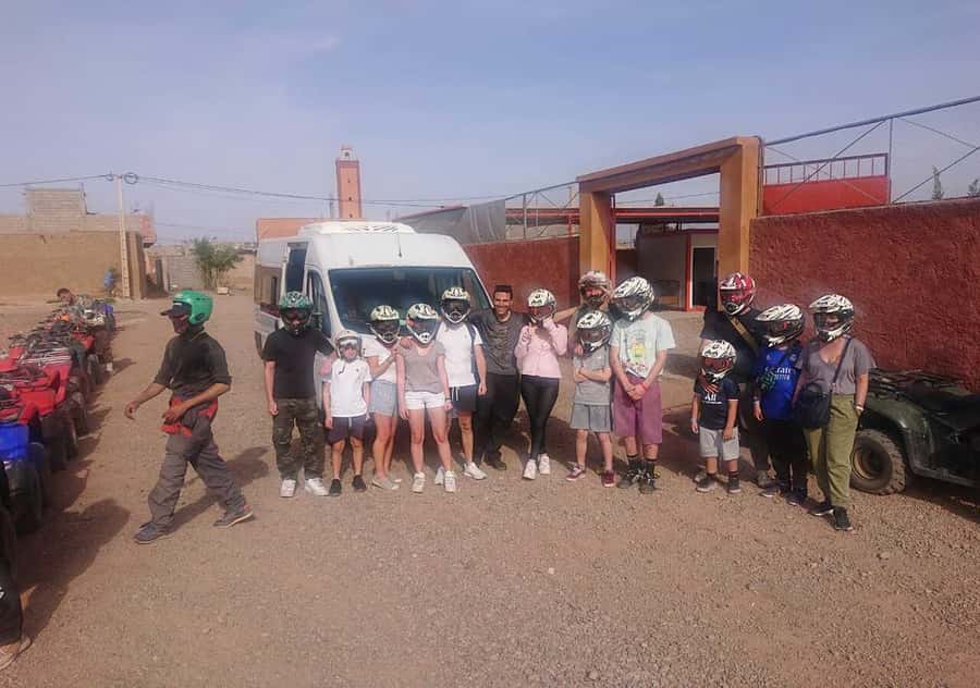 Marrakech Desert & Palm Grove Quad Bike Tour - Pickup details and flexible planning