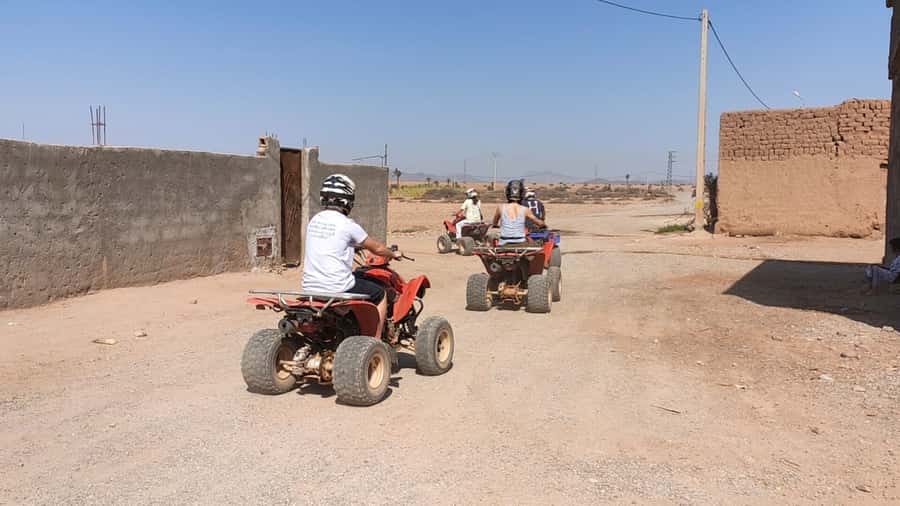 Marrakech Desert & Palm Grove Quad Bike Tour - The dust factor, and what to wear