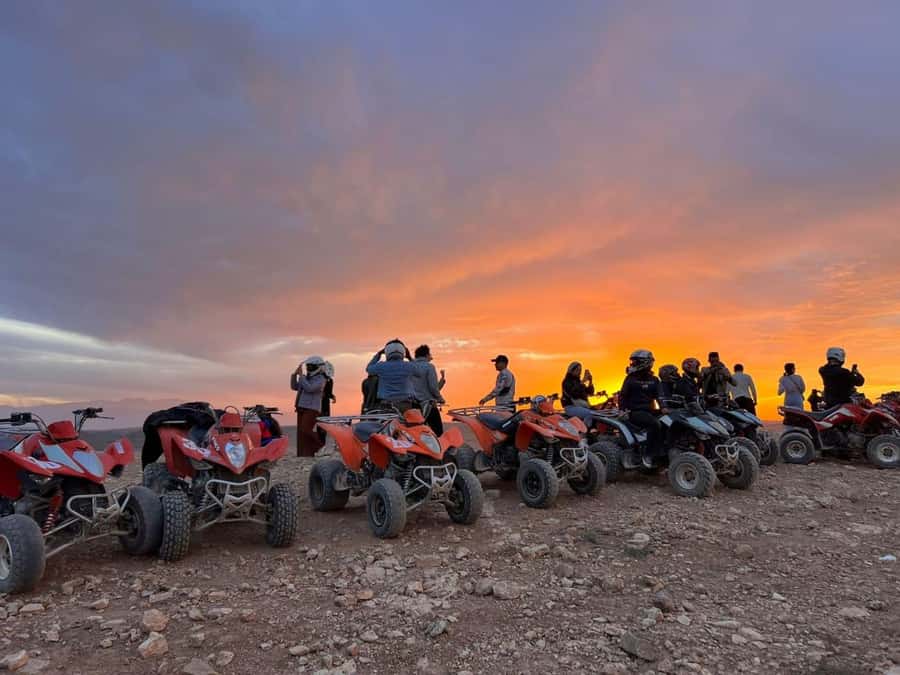 Marrakech: Desert Quad Bike Tour with Tea & Optional Dinner - Who should book this outing