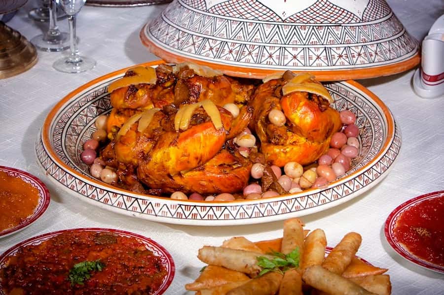 Marrakech: Dinner Show at Dar Essalam Restaurant - Music, Belly Dancing, and Audience Participation
