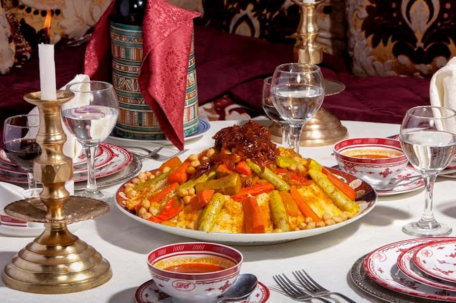 Marrakech: Dinner Show at Dar Essalam Restaurant - The Rooms, Seating, and Best Place to Sit