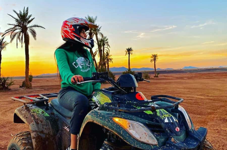 Marrakech: Dunes of the Palmeraie Quad Bike Ride with Tea - Key points to know