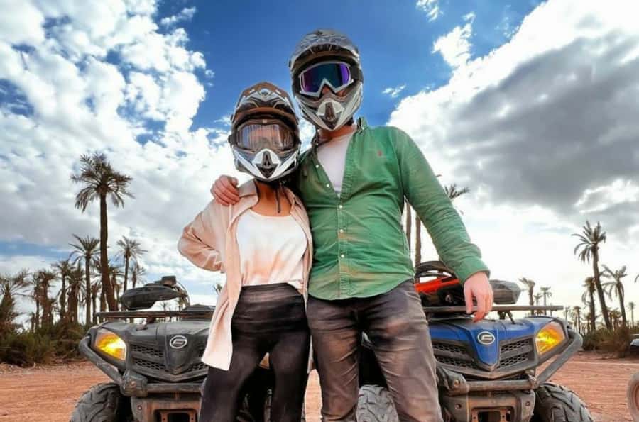 Marrakech: Dunes of the Palmeraie Quad Bike Ride with Tea - Leaving Marrakech for the Palmeraie