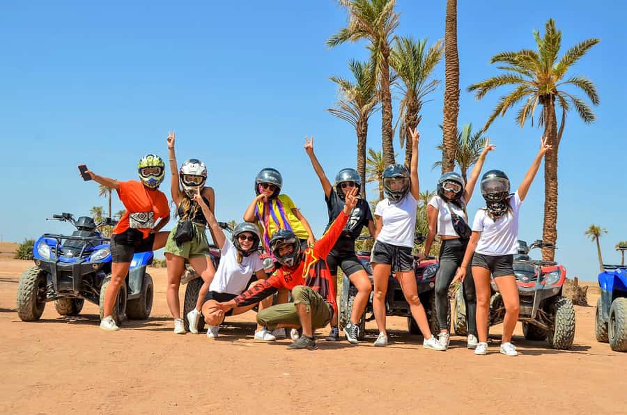 Marrakech: Dunes of the Palmeraie Quad Bike Ride with Tea - Who should book this ride?