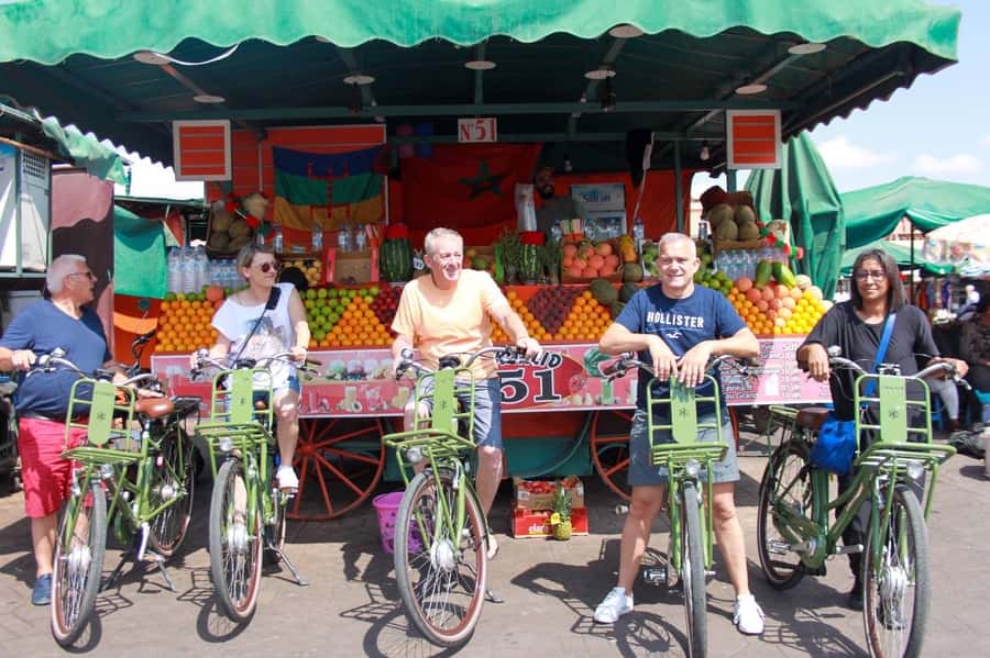 Marrakech : Electric Bicycle City Tour - Key points at a glance