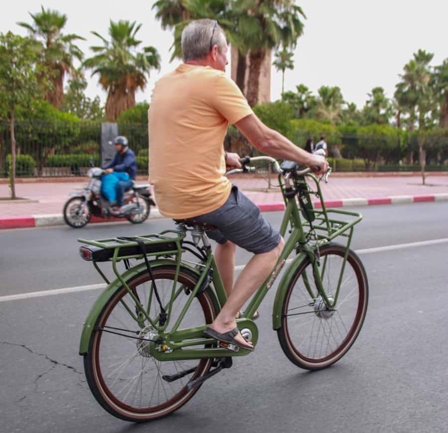 Marrakech : Electric Bicycle City Tour - Starting at Koutoubia and Jamaa El Fna