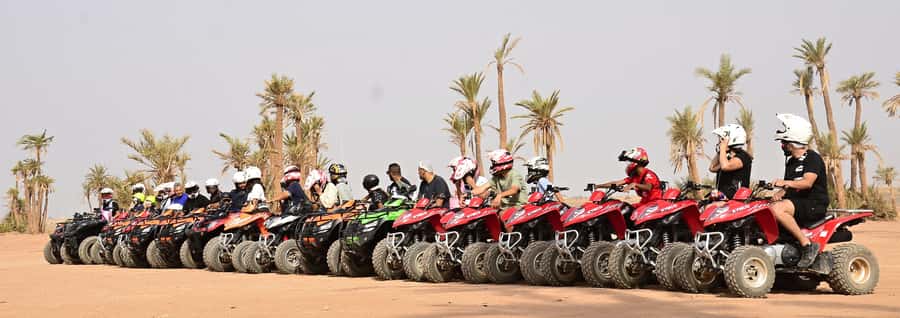 Marrakech:excursion quad in Oasis palm & jbilat desert,tea - Key points to know before you book