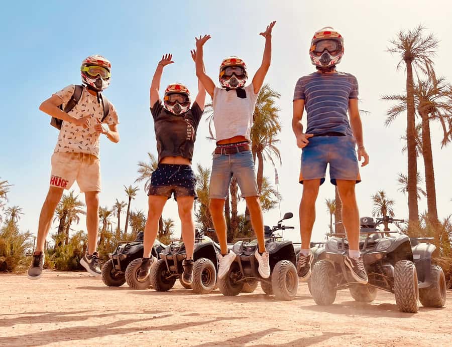 Marrakech, explore the palm grove desert by quad bike - Why the small group matters