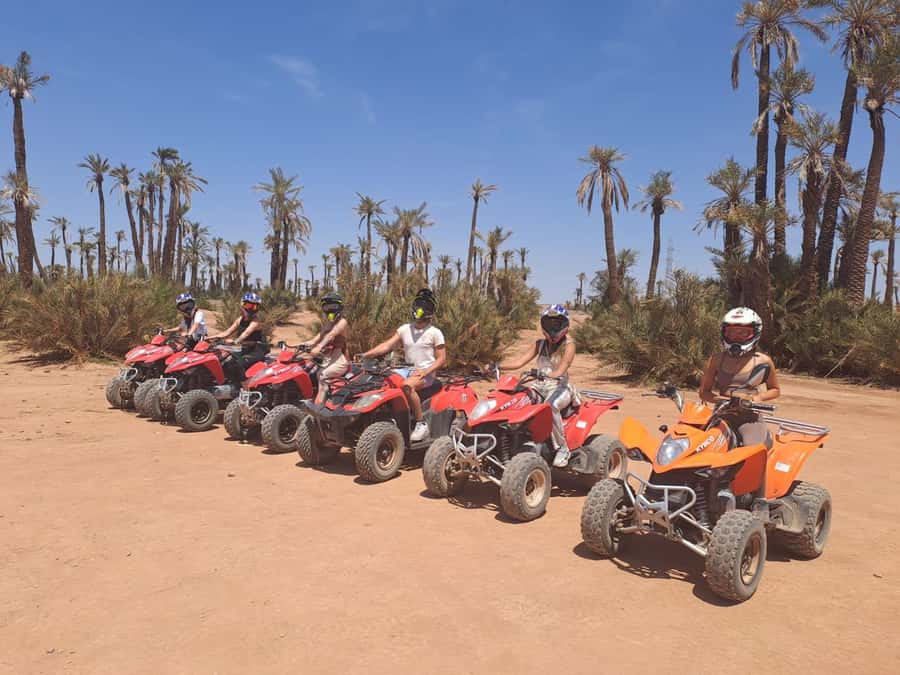 Marrakech: Guided Quad Bike and Camel Ride Tour with Tea - Key points at a glance