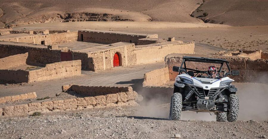 Marrakech: Half-Day Agafay Rock Desert Buggy Tour - Moroccan tea under Berber tents