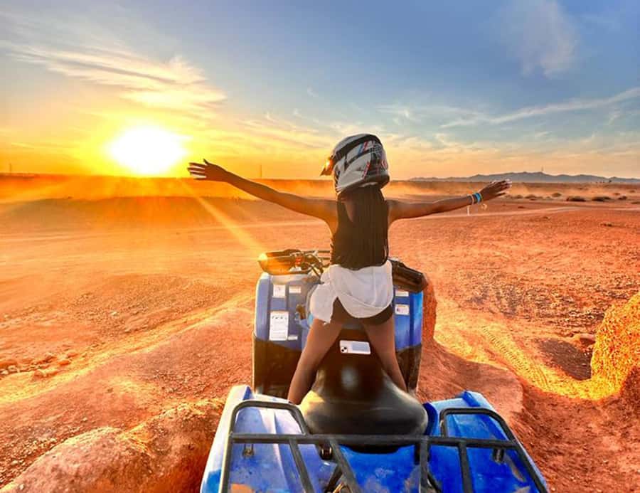 Marrakech: Half-Day Desert Quad Tour with Camel Ride - Two hours on a quad bike
