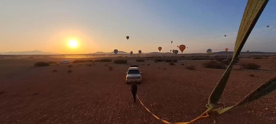 Marrakech: Hot Air Balloon Flight with Berber Breakfast - A smooth landing and a Berber breakfast