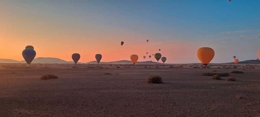 Marrakech: Hot Air Balloon Flight with Berber Breakfast - The early pickup and road to the launch site