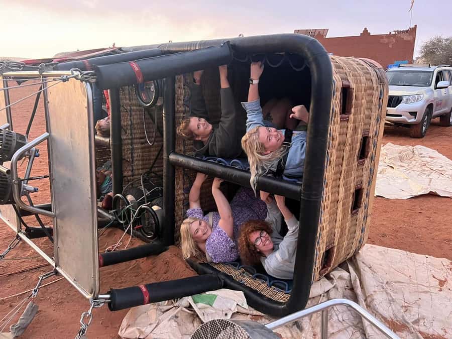 Marrakech: Hot Air Balloon Flight with Breakfast - The return trip and the five-hour schedule