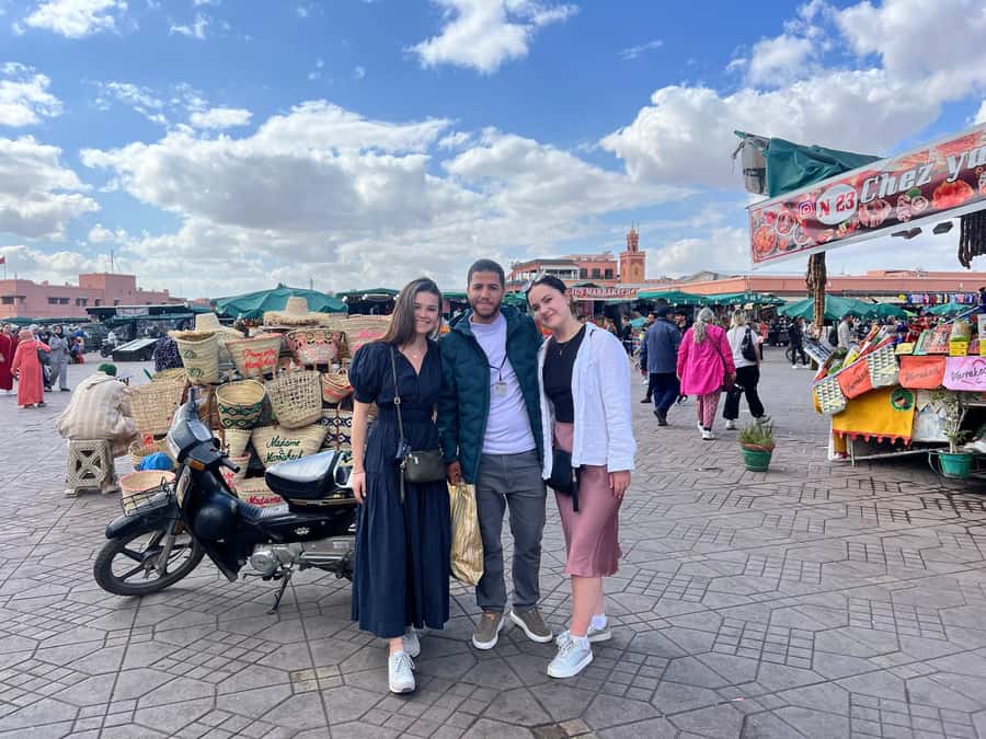 Marrakech Inviting shop around with your local guide - Meeting Abdo near Argana Cafe