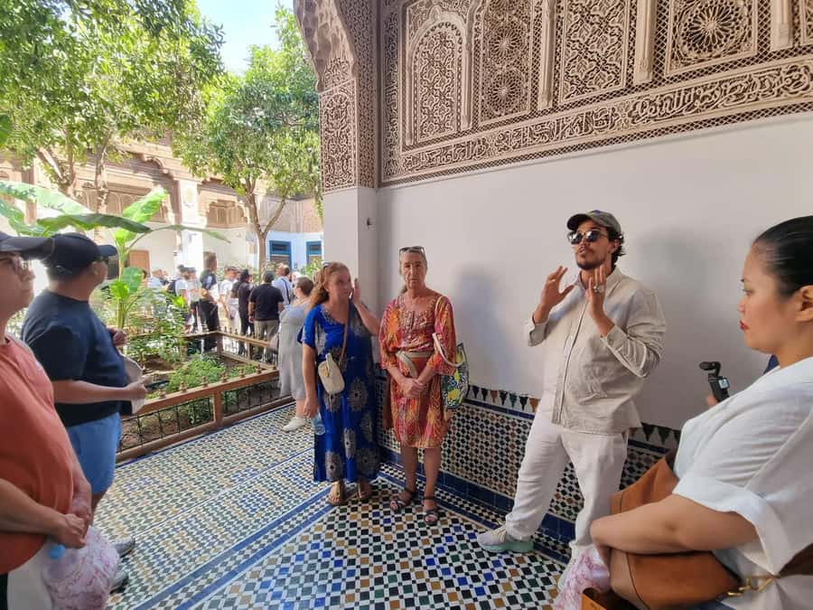 Marrakech: Monuments, Souks and Medina Guided Walking Tour - Bahia Palace and the design of royal life