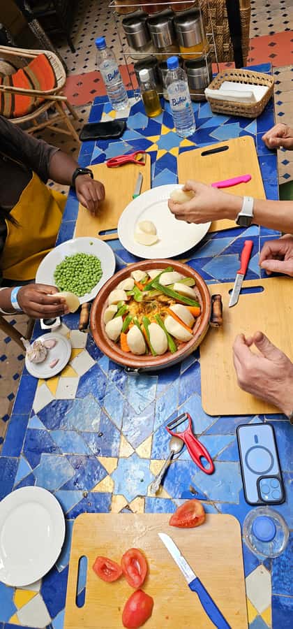 Marrakech: Moroccan Cooking Class with Local Chef - Learning the Moroccan mint tea ritual