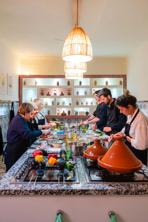 Marrakech: Moroccan Cooking Class with Market Visit and Meal - Morning market visit: the most distinctive part
