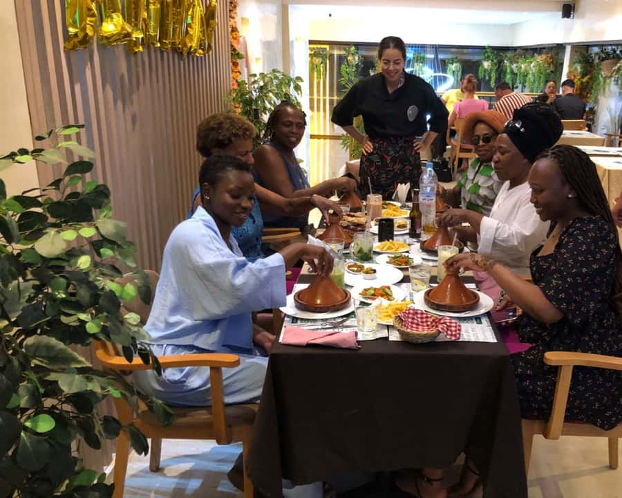 Marrakech: Moroccan Cooking Class with Pickup - The restaurant kitchen adds a local touch