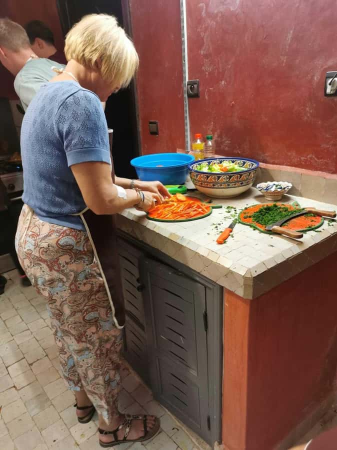 Marrakech: Moroccan Cuisine Cooking Class in Local Home - Arriving at Riad les Etoiles Berberes