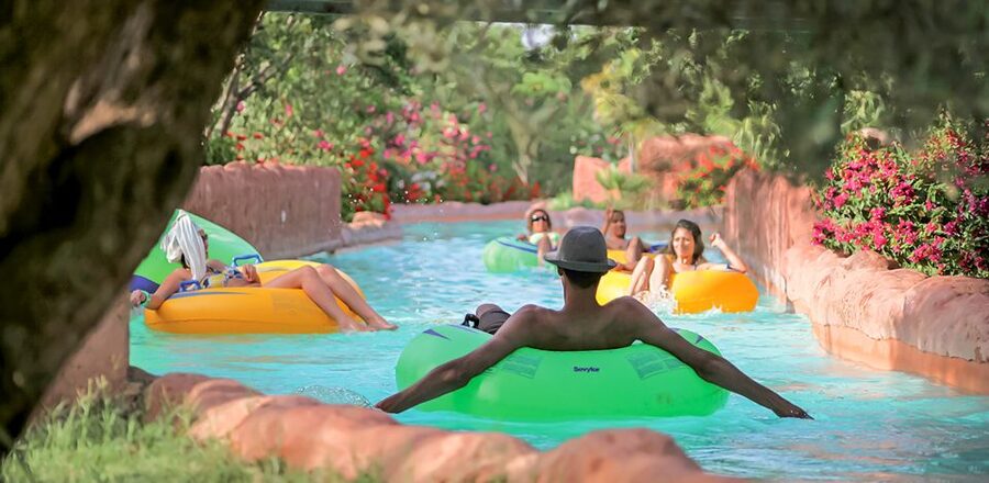 Marrakech: Oasiria Water Park Entrance Ticket - Slides for small children, teens, and thrill seekers