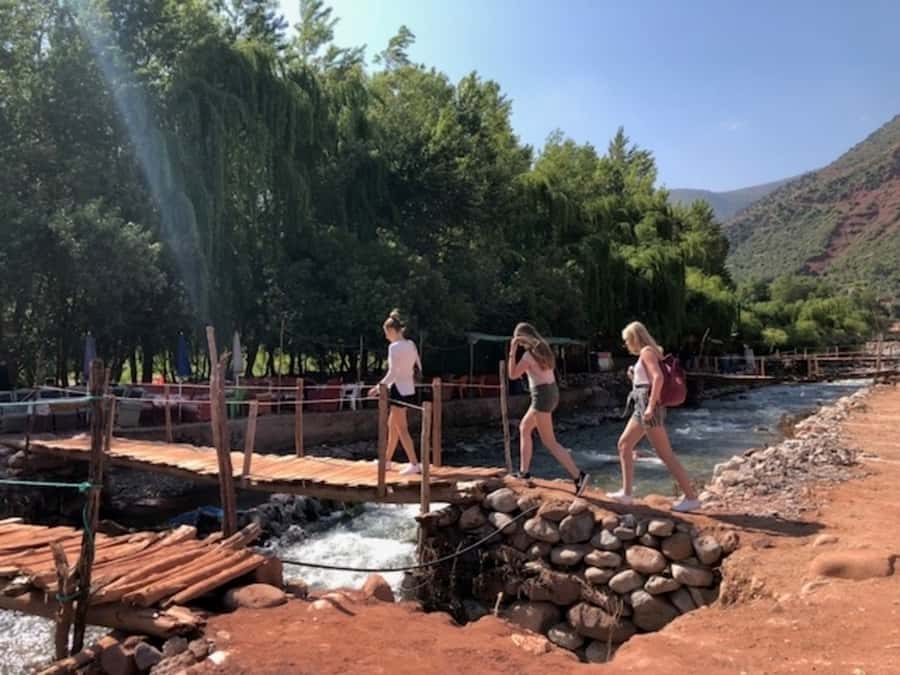 Marrakech: Ourika Valley & Atlas Mountains Half-Day Trip - Slowing down beside the Ourika River