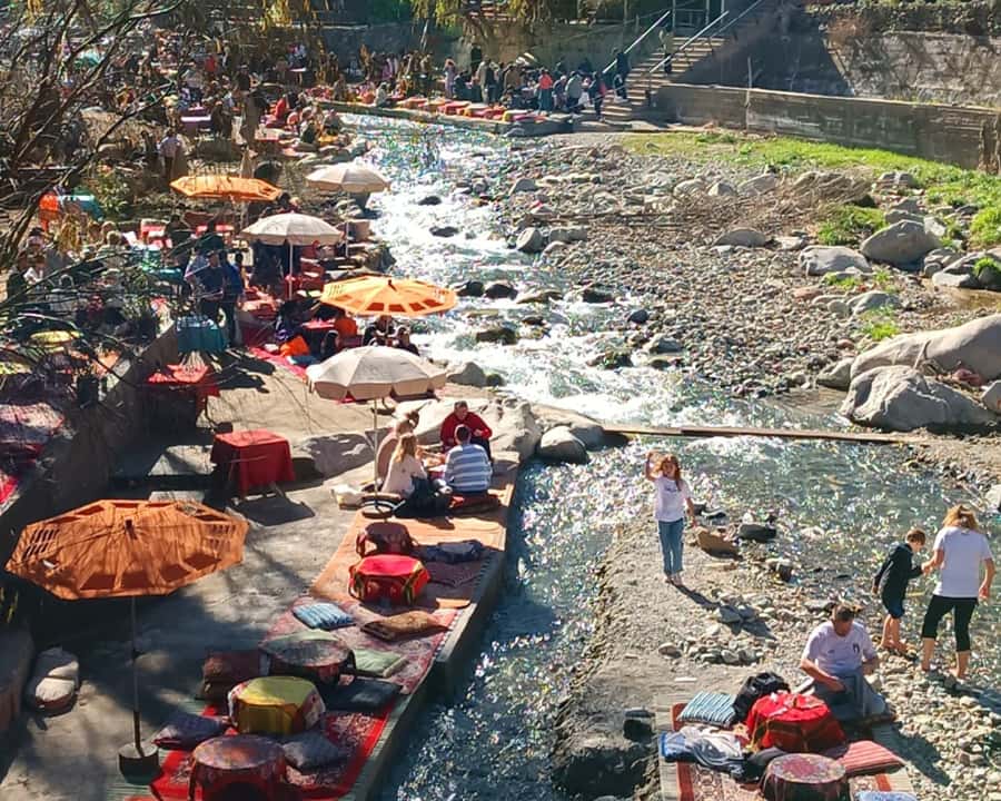 Marrakech: Ourika Valley Trip with Waterfall Hike - Riverside lunch and a cool finish