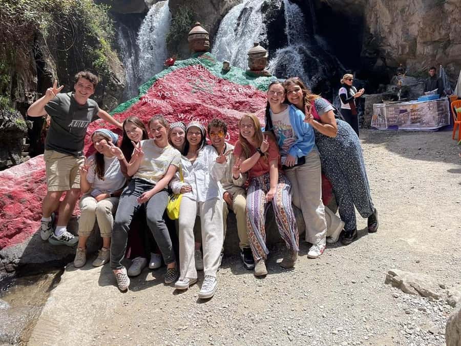 Marrakech: Ourika Valley Trip with Waterfall Hike & Lunch - Setti Fadma and the rocky trail to the waterfall
