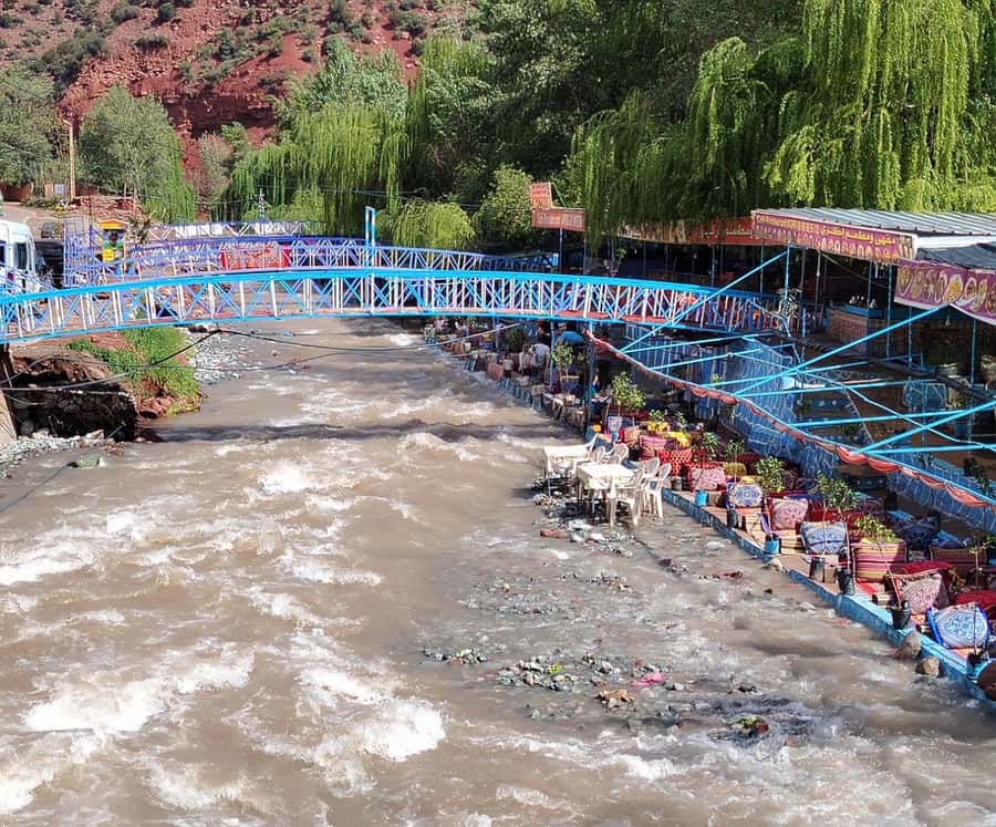Marrakech: Ourika Valley,Waterfalls, Atlas Luxury Day trip - Setti Fatma and the choice between hiking and tea