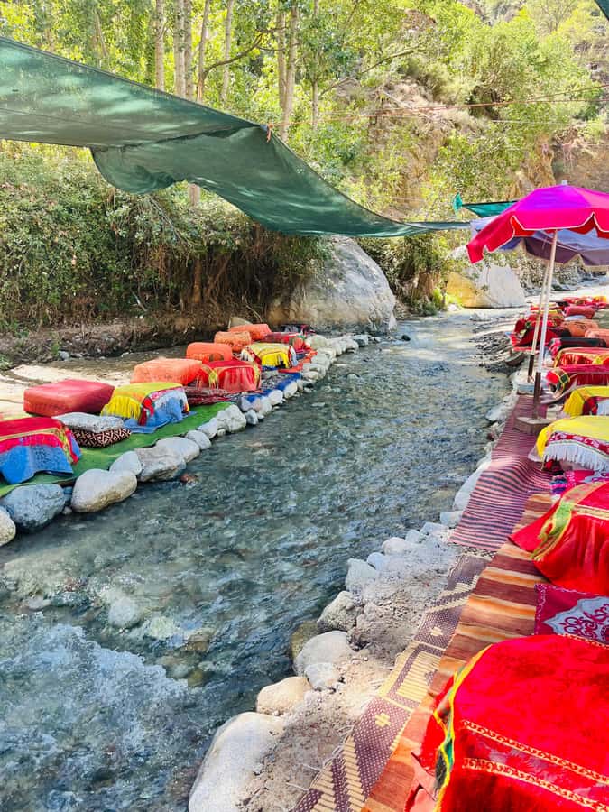 Marrakech: Ourika Valley Waterfalls & Atlas Mountains Trip - Setti Fatma and the path to the waterfalls