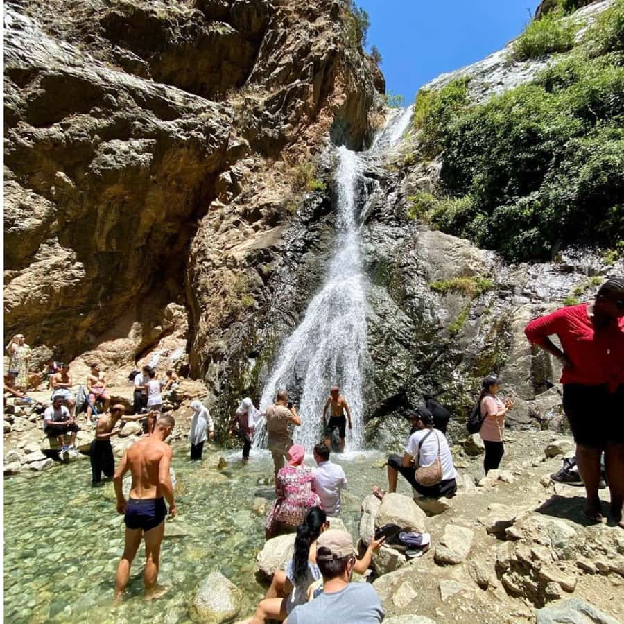 Marrakech: Ourika Valley, Waterfalls Private Trip with Lunch - Entering the Ourika Valley