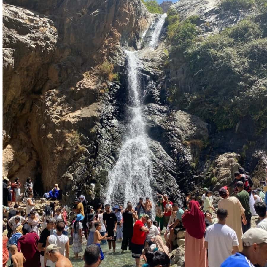 Marrakech: Ourika Valley, Waterfalls Private Trip with Lunch - Lunch beside the Ourika River