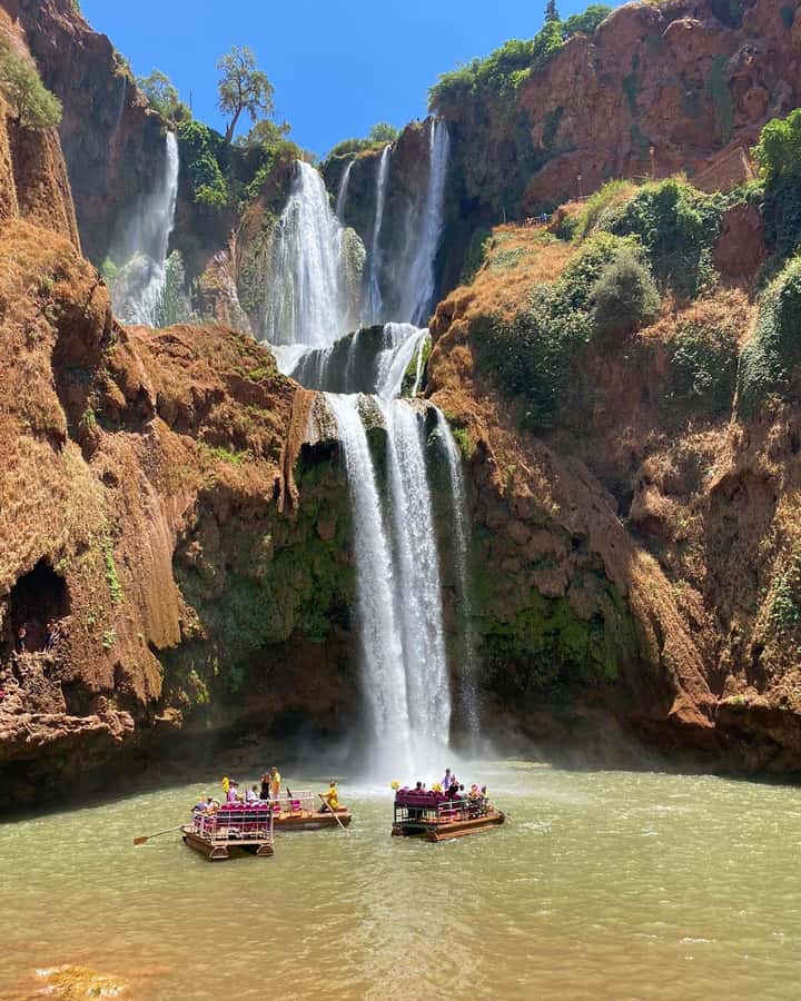 Marrakech : Ouzoud Waterfalls & Guided Tour & Boat Ride - Leaving Marrakech for the Ouzoud countryside