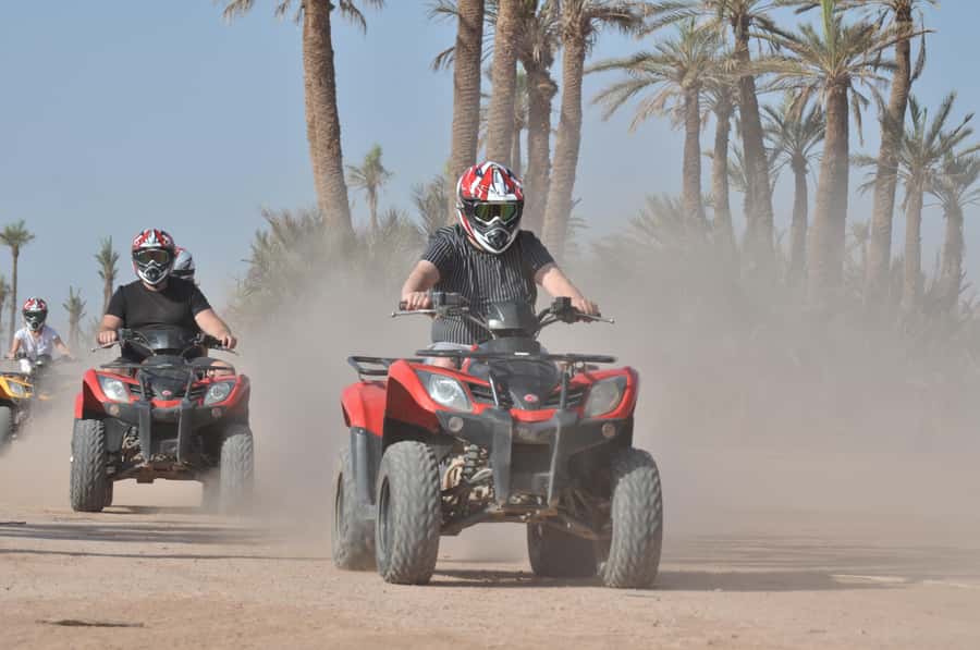 Marrakech: pack quad and camel ride in the palm grove - Leaving Marrakech for the Palmeraie