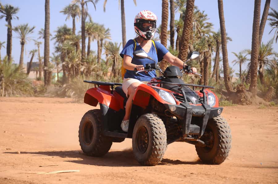 Marrakech: pack quad and camel ride in the palm grove - A 15-minute camel ride