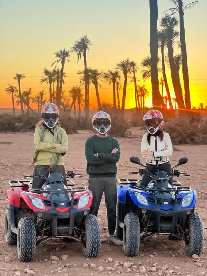 Marrakech: Palm Grove and Jbilat Desert Quad Bike Tour - Palm groves, village tracks, and a closer look at rural Marrakech
