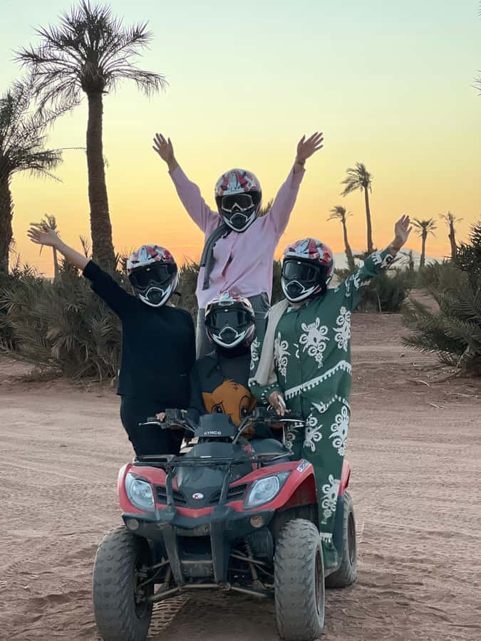 Marrakech: Palm Grove and Jbilat Desert Quad Bike Tour - Price and value at $23