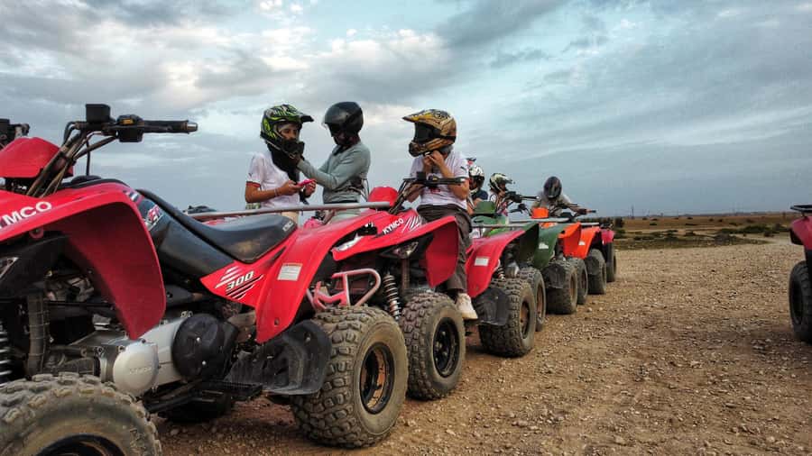 Marrakech: Palmeraie Guided Quad Biking Tour with Tea - Who should book this Palmeraie outing?