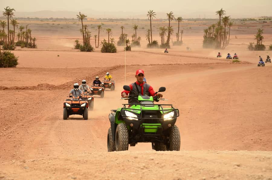 Marrakech: Palmeraie Guided Quad Tour with Tea Break - Key points to know before you book