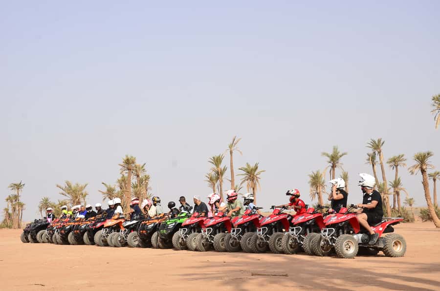 Marrakech: Palmeraie Guided Quad Tour with Tea Break - Age, clothing, and practical limits