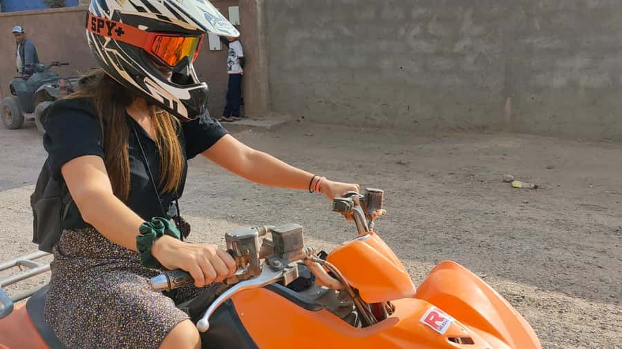 Marrakech: Palmeraie Quad Bike & Traditional Moroccan Spa - From your riad to the Palmeraie
