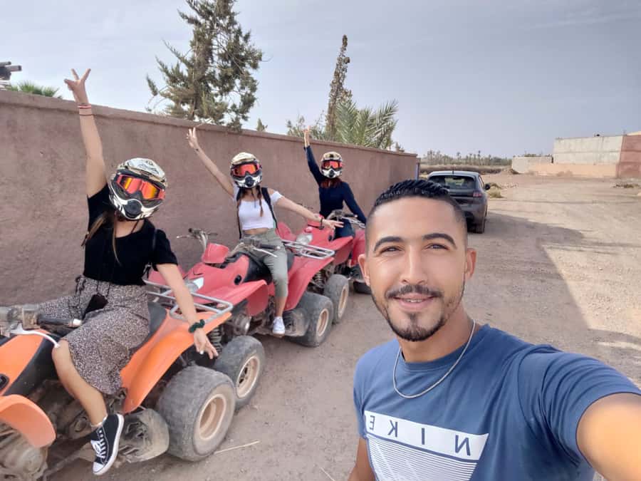 Marrakech: Palmeraie Quad Bike & Traditional Moroccan Spa - How much quad riding will you actually get?