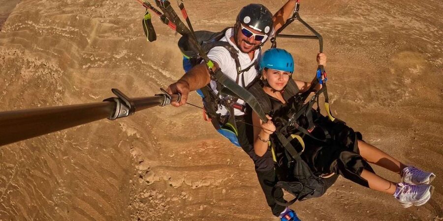 Marrakech: Paragliding over Agafay Desert & Atlas Mnt Views - What the 15-minute flight feels like