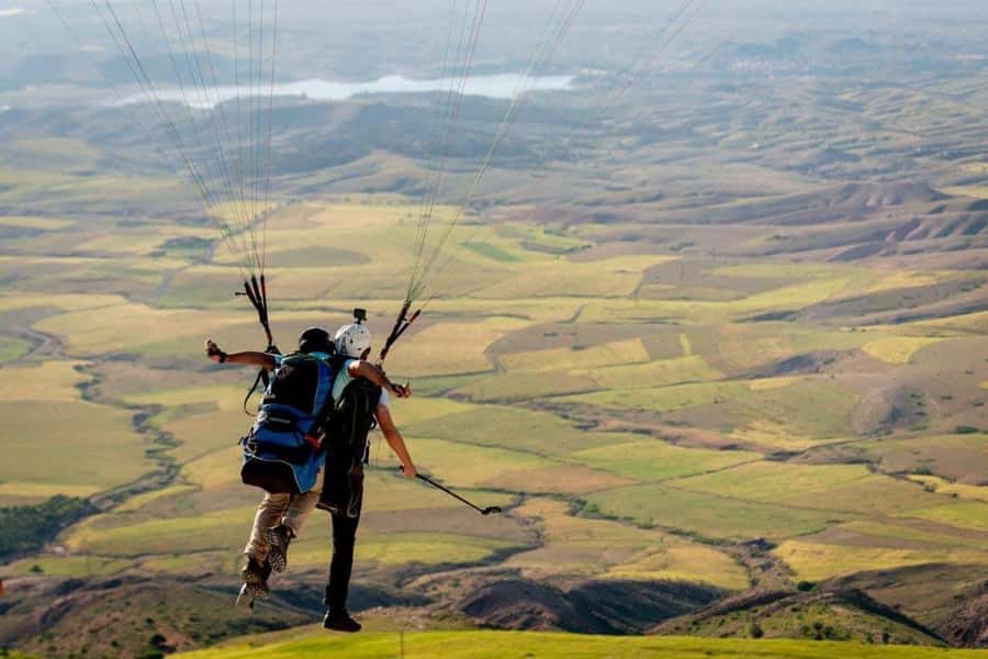 Marrakech: Paragliding over Agafay Desert & Atlas Mnt Views - The optional camel ride