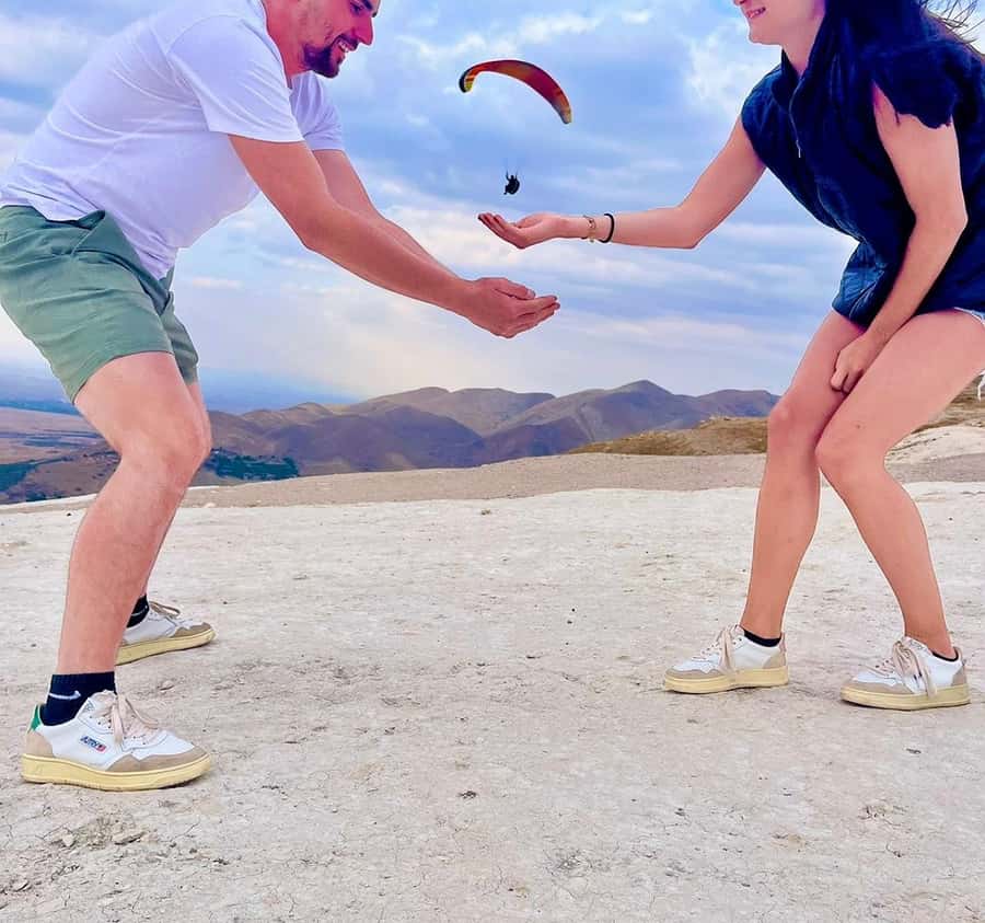 Marrakech: Paragliding over Agafay Desert & Atlas Mnt Views - The ride out from Marrakech