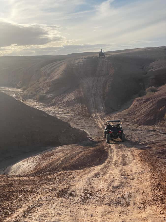 Marrakech: Private Buggy Adventure in Agafay Desert with Tea - Two hours across Agafay’s rocky terrain
