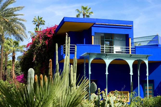 Marrakech: Private Guided Half-Day City Tour - Majorelle Garden and the blue walls
